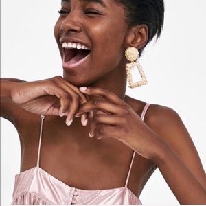 Zara gold earrings